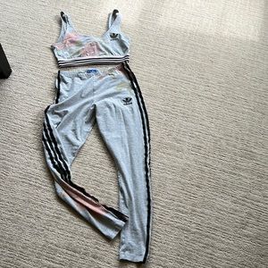 Adidas sports cami and leggings